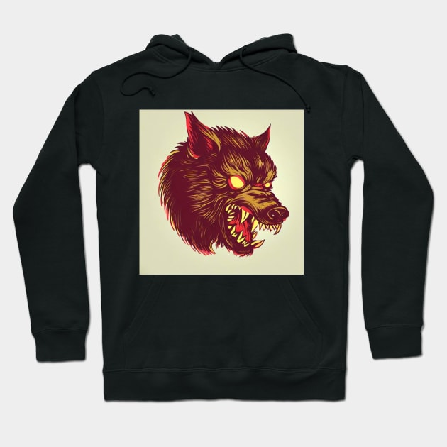 WEREWOLF Hoodie by abovetheundergroundbrand